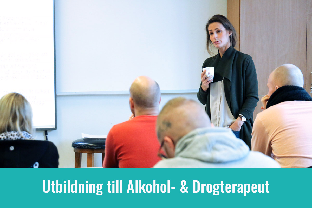 utbildning till alkohol & drogterapeut